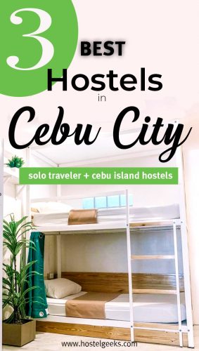 The complete guide and overview to the best hostels in Cebu City, Philippines for solo travellers and couples