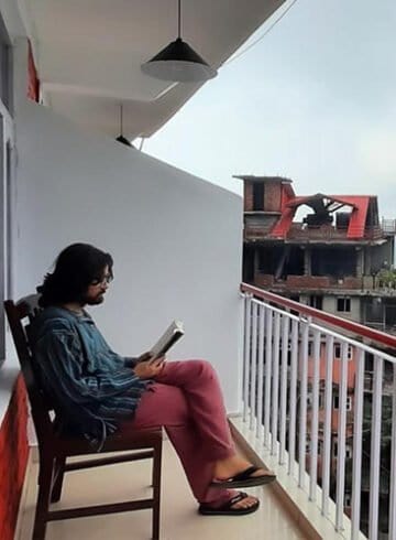 Mitra Hostel Mcleodganj Balcony