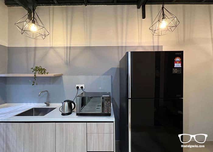 The Freedom Club Hostel KL Kitchen