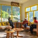 The Hosteller Kareri lounge